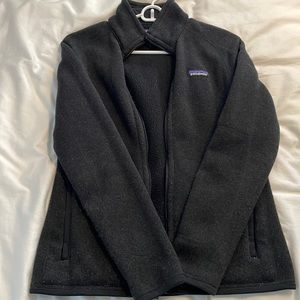 black patagonia full zip